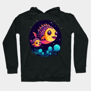 Puffer Fish Mothers Day Hoodie